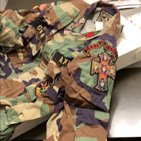 Guns and roses collectible vintage camo jacket - Picture 4 of 8